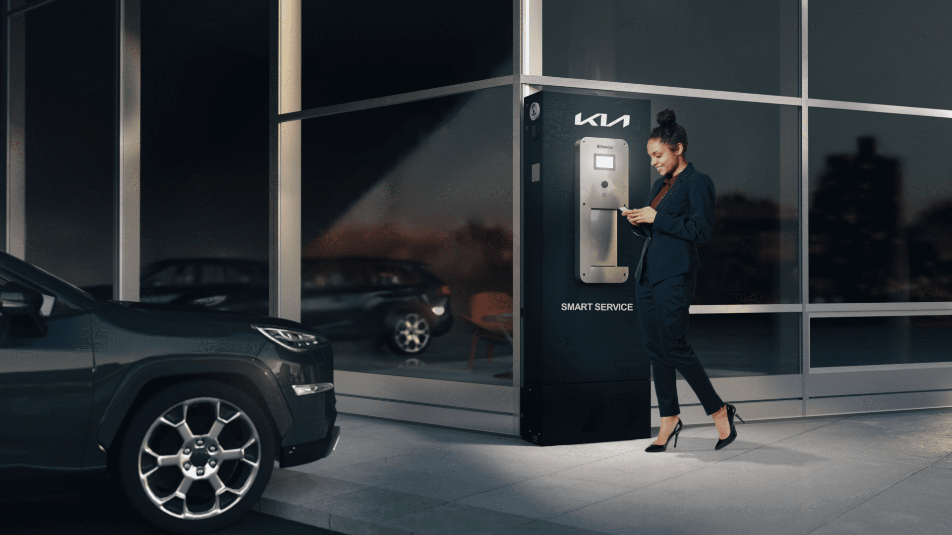 KIA s32 Sharebox kiosk